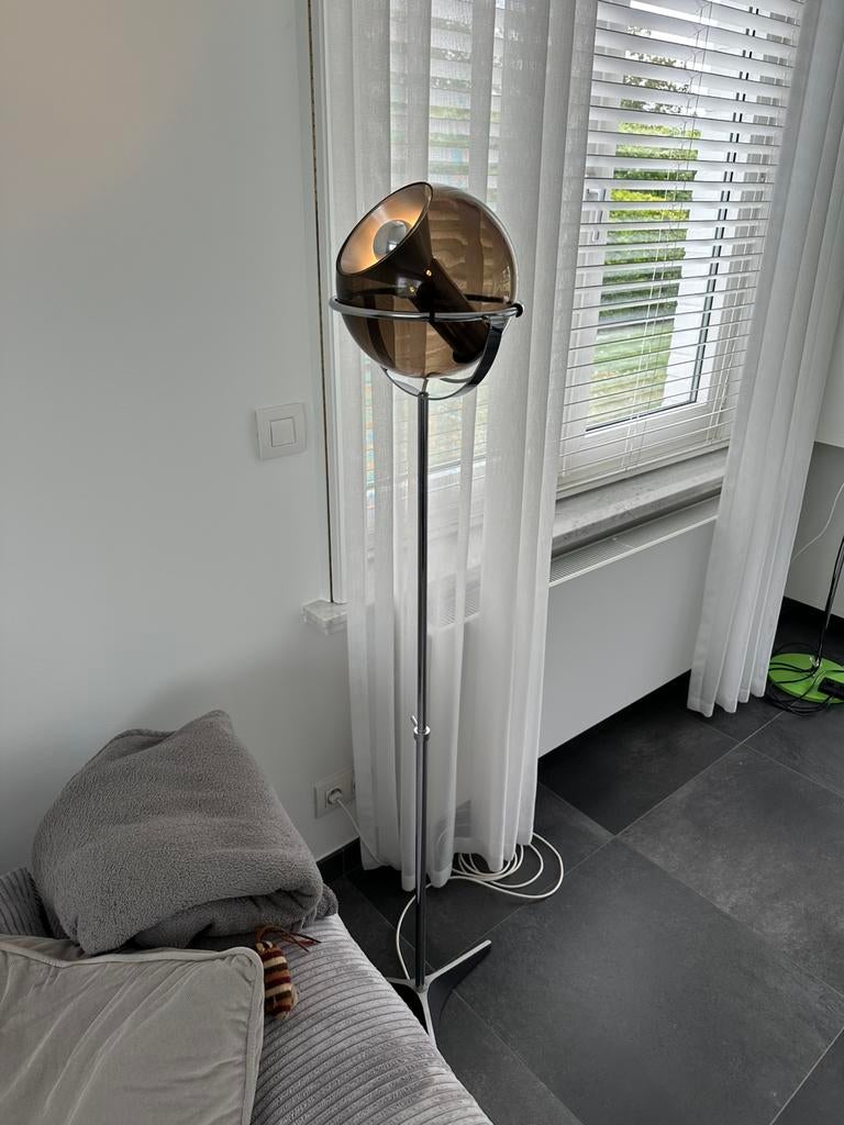Staande Lamp Globe door Franck Ligtelijn voor Raak, 1950s, Ophalen, Zo goed als nieuw