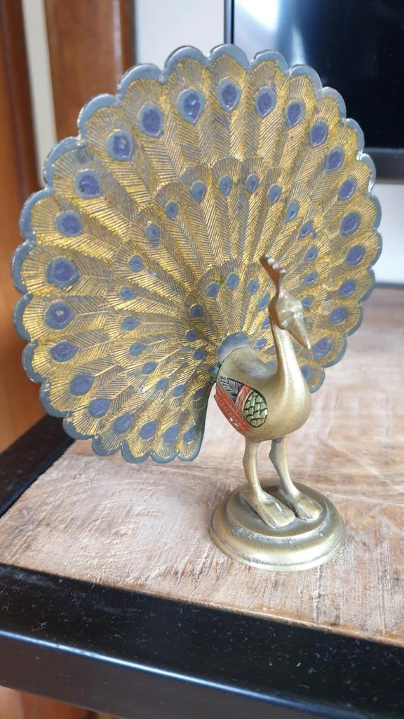 Paon cuivré, Antiquités & Art, Enlèvement ou Envoi