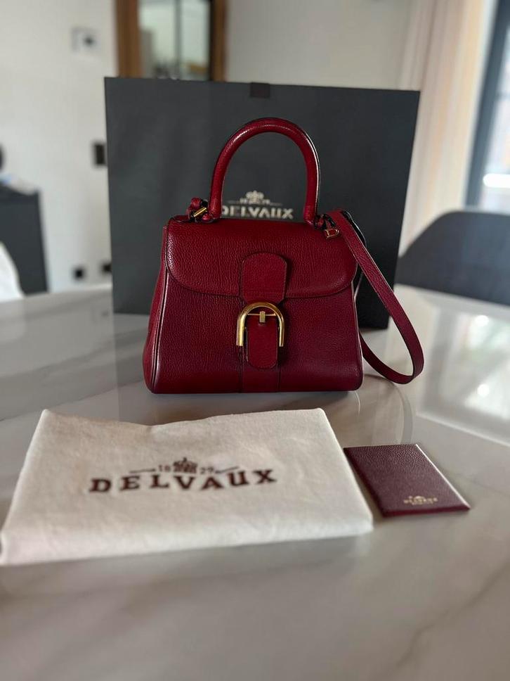 Originele Delvaux Brillant pm, Handtassen en Accessoires, Tassen | Damestassen, Zo goed als nieuw, Handtas, Ophalen