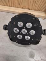 10x Showtec Compact Par 7 Tri Black, Ophalen, Gebruikt, Licht