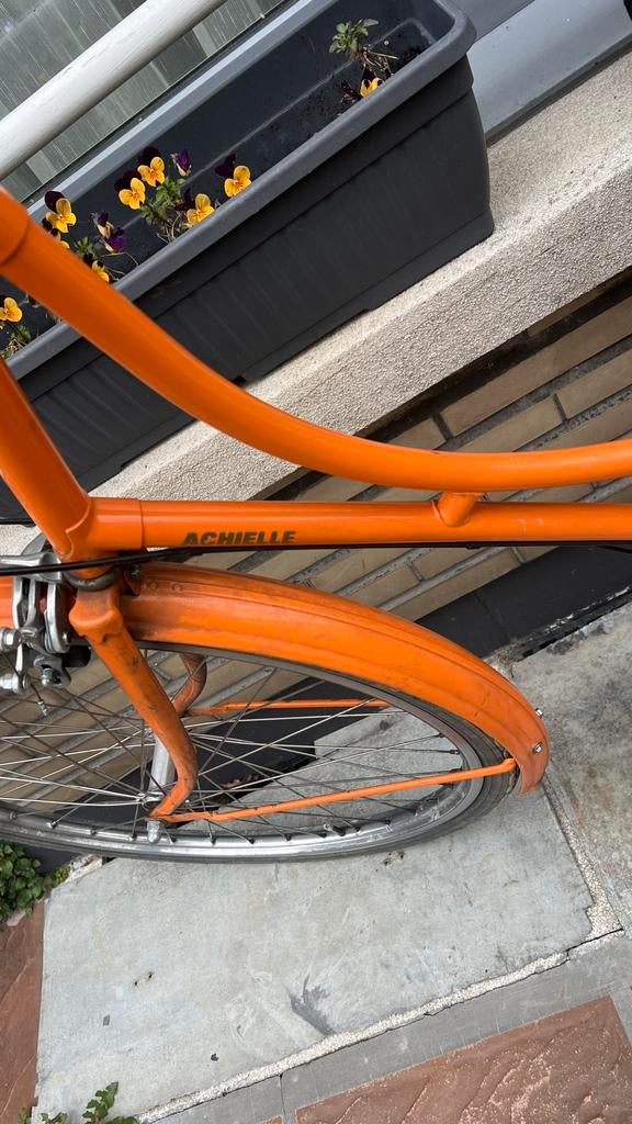 Achielle - Oranje/tangerine - Alice&Arthur damesfiets, Ophalen, Gebruikt, Dames