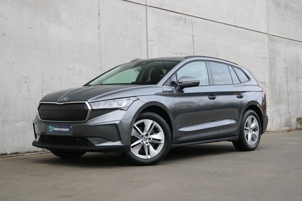 Skoda Enyaq Enyaq iV 60 - 392km WLTP range - TOPSTAAT, Auto's, Skoda, Zwart, 5 zetels, 5 deurs, Enyaq