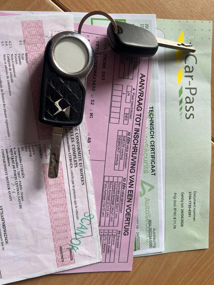 citroen DS3/1.6 essence/150 CV/Clima/Cruise/Garantie/**, Autos, Citroën, Entreprise, Achat, DS3, ABS, Airbags, Air conditionné