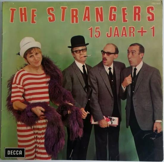 LP/ THE STRANGERS * 15 JAAR + 1, Ophalen of Verzenden, Zo goed als nieuw, 12 inch, Levenslied of Smartlap