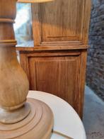 Teak buffetkast/vitrinekast GRATIS LEVERING, Huis en Inrichting, Ophalen, Met deur(en), 200 cm of meer, Teakhout