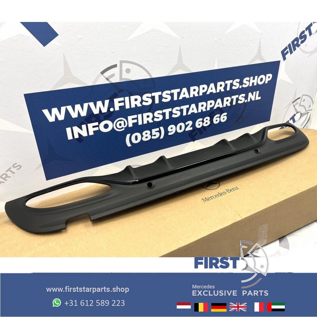 W205 FACELIFT C43 AMG DIFFUSER Mercedes C Klasse A2058853103, Gebruikt, -, Ophalen of Verzenden, -