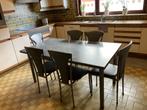 keukentafel + 6 stoelen, Ophalen, Gebruikt, Vijf personen of meer, Overige materialen
