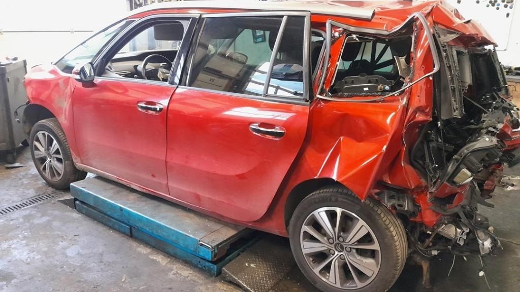 AMORTISSEUR ARRIÈRE GAUCHE Citroën C4 Grand Picasso (3A), Utilisé, Citroën