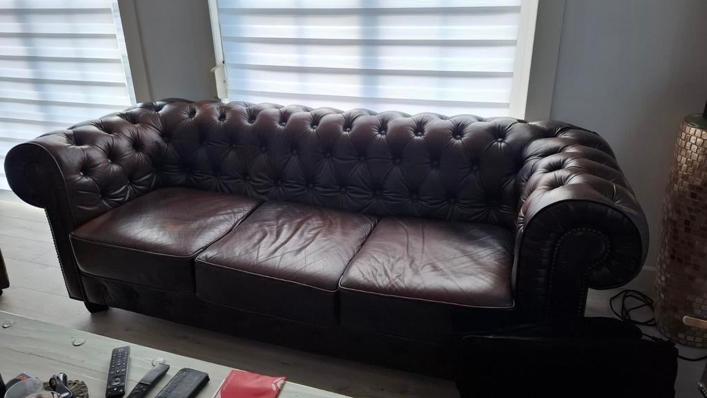 3 zit model Chesterfield, Huis en Inrichting, Ophalen