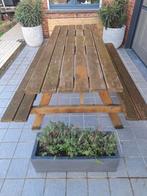Houten picknickbank, Tuin en Terras, Terrasdelen en Vlonders, Ophalen