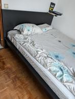 Lit complet 160x200 (Cadre + Sommier + Matelas) – État Neuf, Matelas, Enlèvement, Utilisé, 200 cm