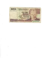 Billet de banque Turquie, Enlèvement ou Envoi