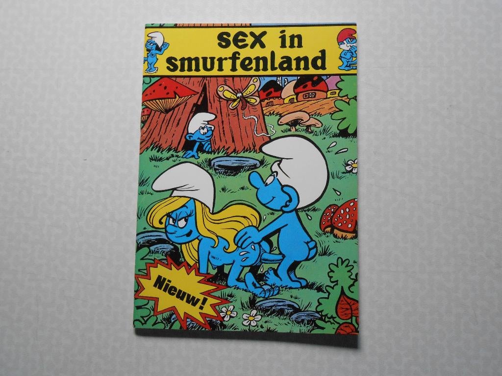 Sex in Smurfenland 1979 1 ste druk., Boeken, Stripverhalen, Eén stripboek, Ophalen of Verzenden, Nieuw