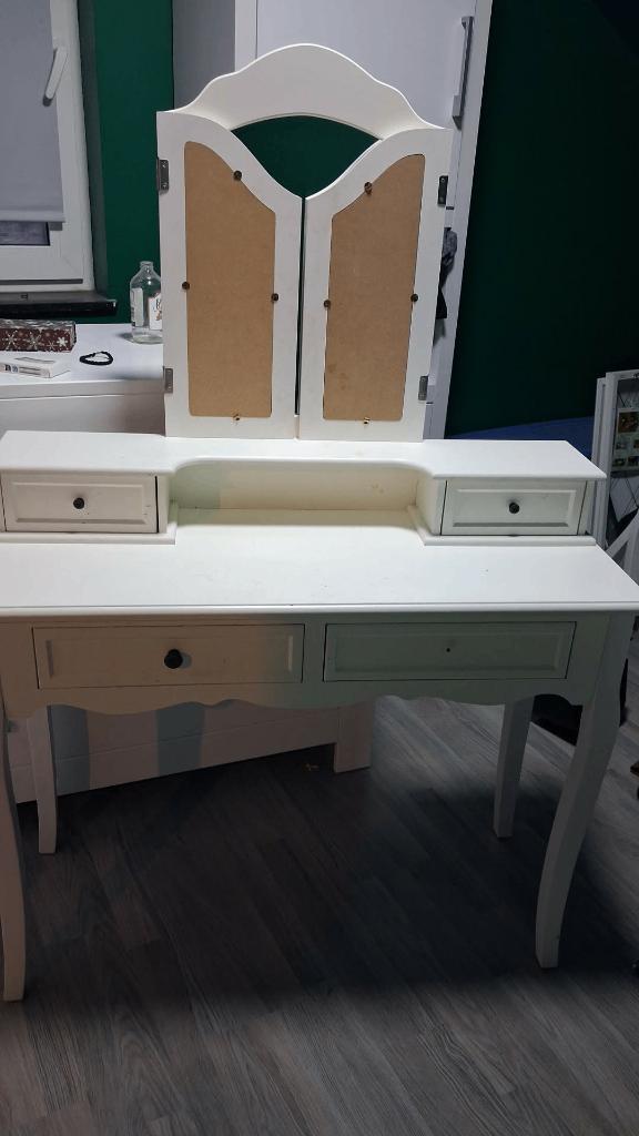 Kaptafel met spiegel, Huis en Inrichting, Kasten | Overige, Ophalen, Gebruikt