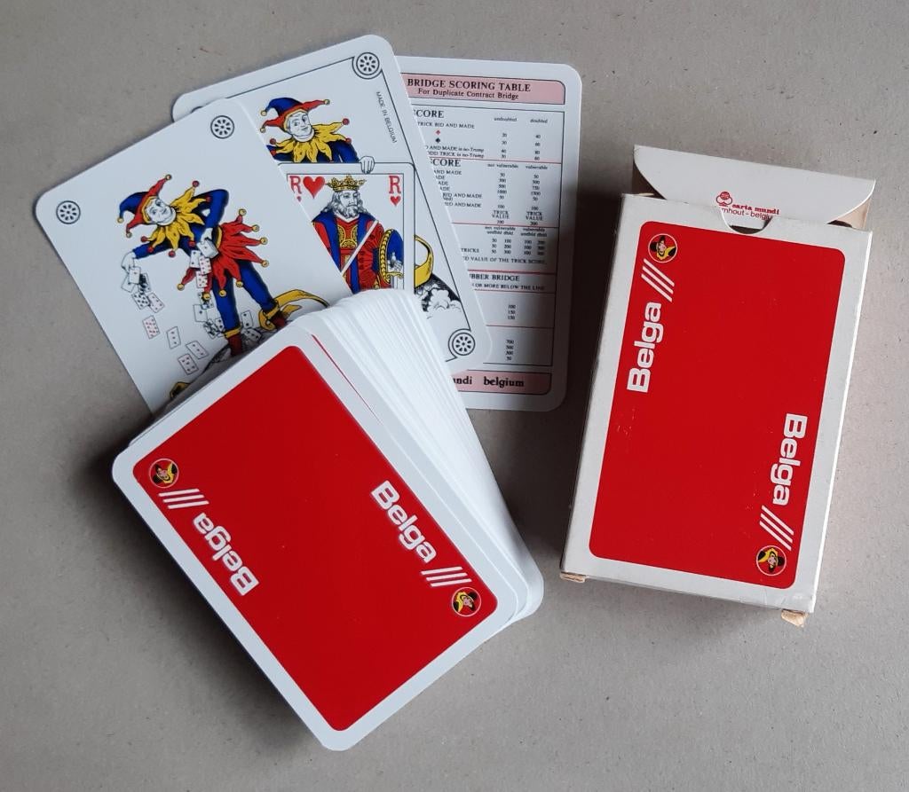 SPEELKAARTEN SIGARETTEN BELGA RECLAME TABAK TABAC, Verzamelen, Ophalen of Verzenden, Speelkaart(en)