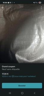 Tissus simili cuir, Hobby en Vrije tijd, Stoffen en Lappen, Zo goed als nieuw, Leer of Kunstleer, 200 cm of meer, 120 cm of meer