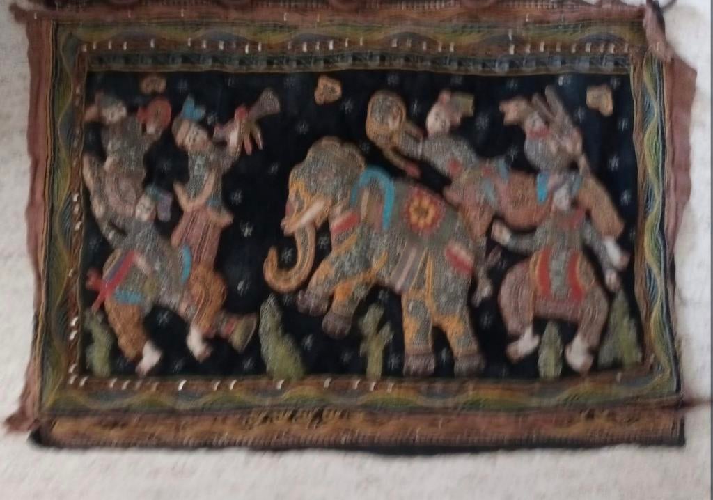 Wandtapijten, Ophalen