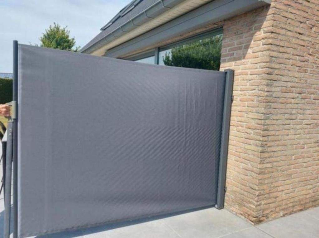 Hauteur du pare-brise anthracite déroulant : 1 m 60, Caravanes & Camping, Enlèvement, Extensible, Utilisé