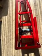 Nieuw 1 maal gebruikt oprijblok met krik, Auto diversen, Krikken, Ophalen, Zo goed als nieuw, Hydraulisch, Garagekrik