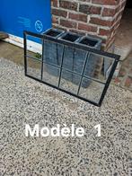 Vieux châssis en fer restauré, Bricolage & Construction, Moins de 200 cm, Comme neuf, Enlèvement, Moins de 80 cm