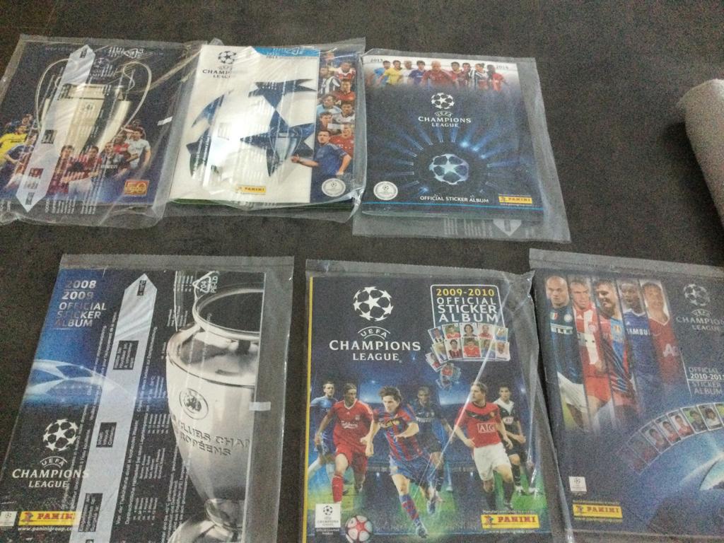 Panini champions league, Enlèvement ou Envoi, Utilisé