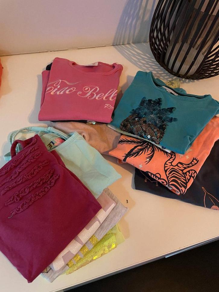 Meisjeskleding zomer maat 110-116, Enfants & Bébés, Paquets de vêtements pour enfants, Utilisé, Taille 110, Enlèvement
