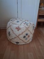 Pouf beige Calma House – déco bohème / scandinave, Maison & Meubles, Bohème scandinave, Rond, Enlèvement, Utilisé