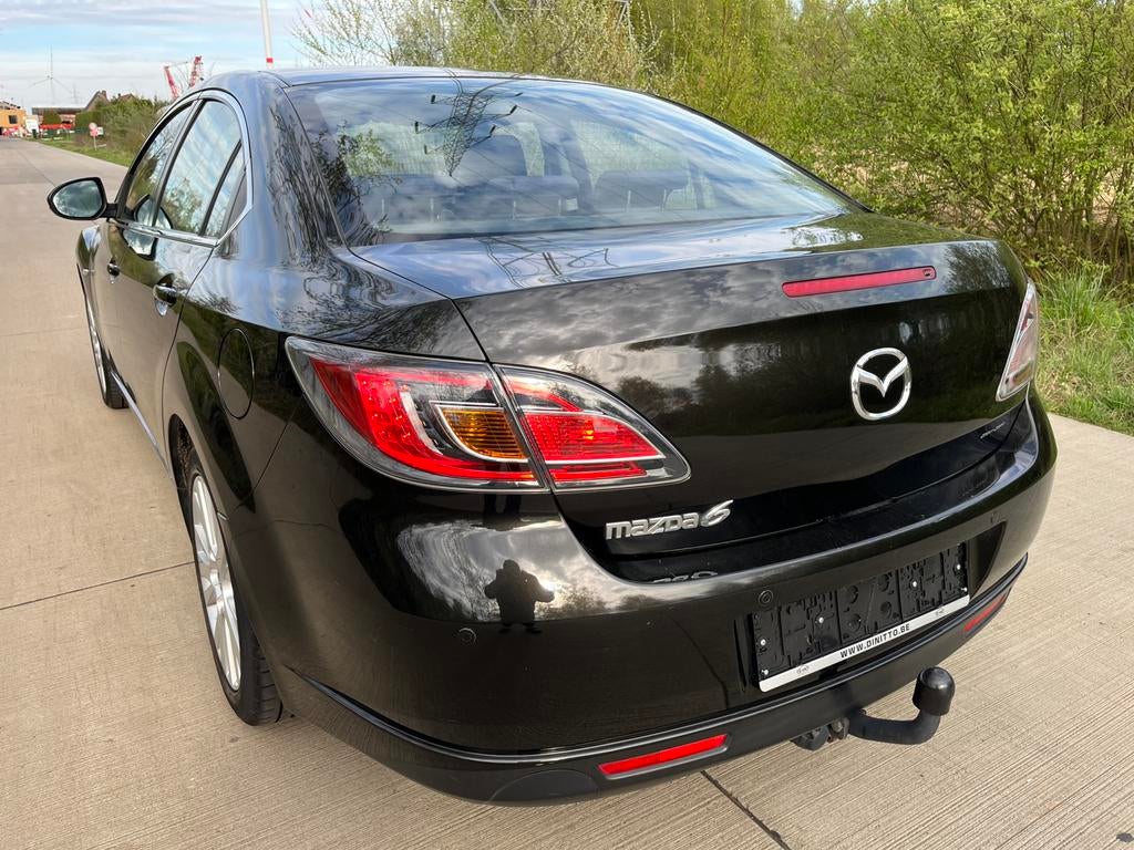 Mazda 6 Diesel 186.000 Km Airco Navi Gekeurd vvk, Auto's, Mazda, 4 deurs, Stof, Zwart, 4 cilinders
