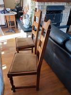 6 stoelen, eikenkleur om 20 EUR allemaal weg te geven, Ophalen