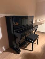 Mooie buffetpiano zoekt nieuwe thuis. Apollo Toyo incl bank, Ophalen, Zwart, Piano, Hoogglans