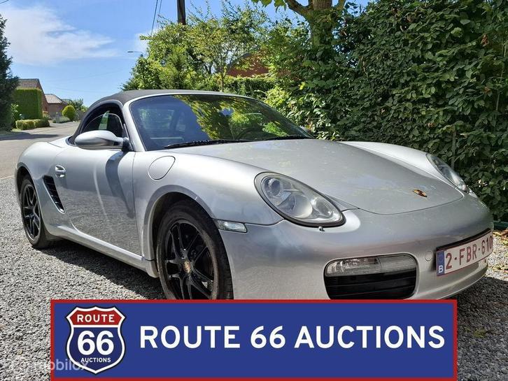 Porsche Boxster | 2005 | Route 66 Auctions, Auto's, Porsche, Bedrijf, Te koop, Boxster, Benzine, Overige carrosserie, Handgeschakeld
