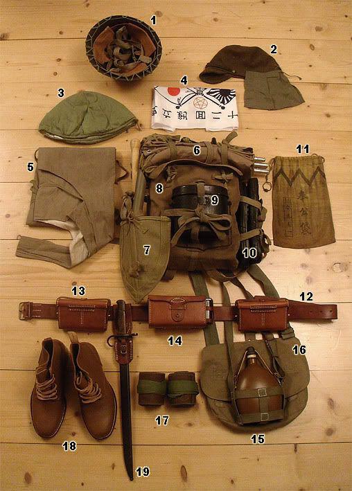 Gezocht japans repro of og uitrusting voor reanactment, Ophalen of Verzenden