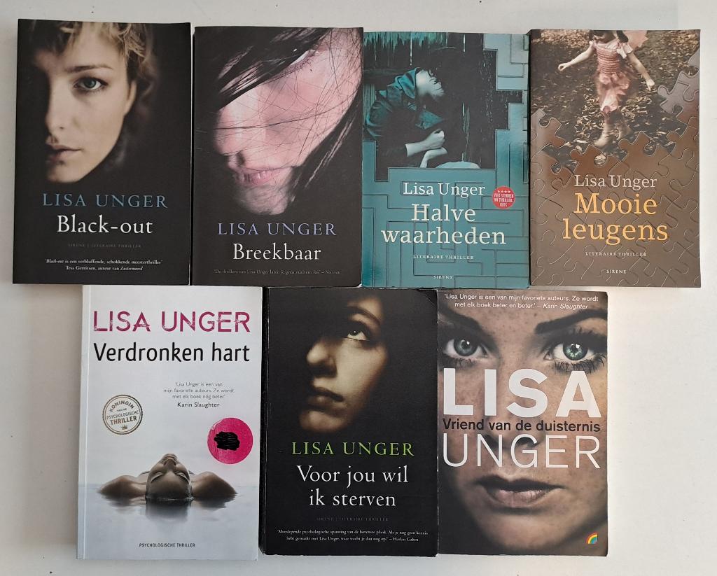 Boeken Lisa Unger, Livres, Thrillers, Utilisé, Enlèvement ou Envoi
