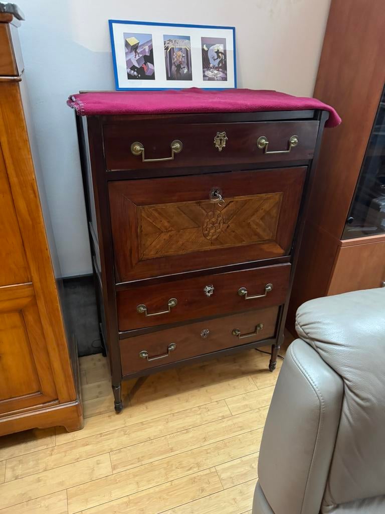 Secretaire Empire a restaurer, Enlèvement, Utilisé