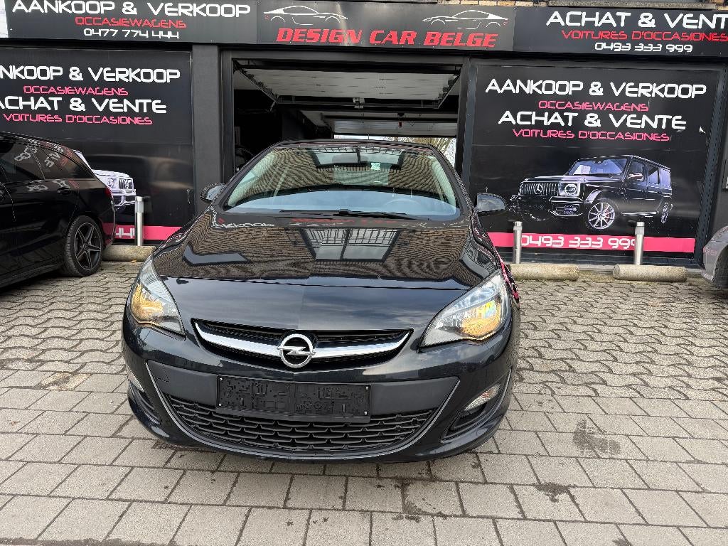 Opel Astra 1600 benzine 2015 met 98km 1e Main, Euro 5, Zwart, Bedrijf, Handgeschakeld