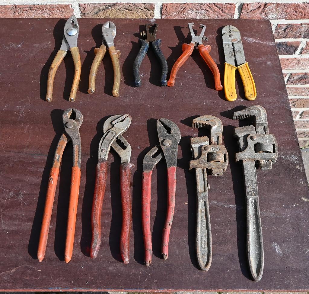 Tangen set, Ophalen, Gebruikt