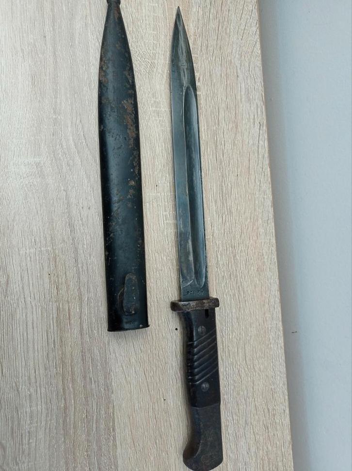 WO2 bajonet k98, Collections, Objets militaires | Seconde Guerre mondiale, Enlèvement