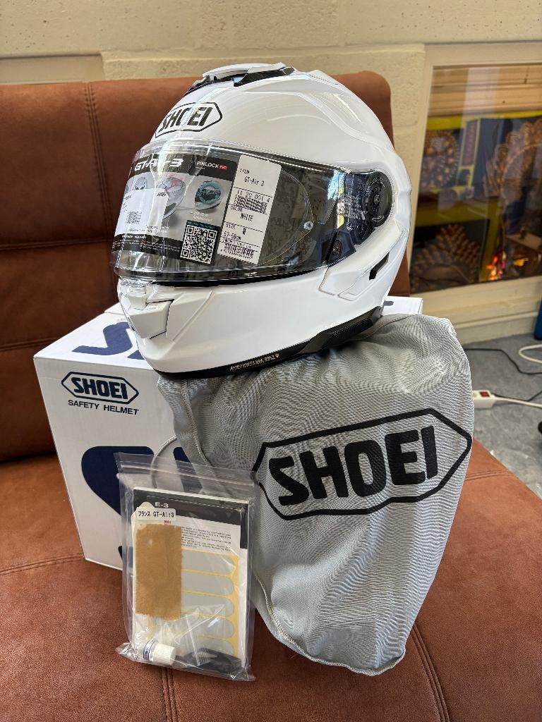 CASQUE SHOEI GT-AIR 3 NEUF TAILLE M, Motos, Vêtements | Casques de moto, Femmes, Hommes, Casque intégral, M, Shoei, Neuf, avec ticket