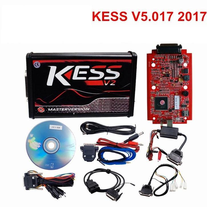 KESS V2 Master V5.017 Rood OBD2, Auto diversen, Autogereedschap, Nieuw, Ophalen of Verzenden
