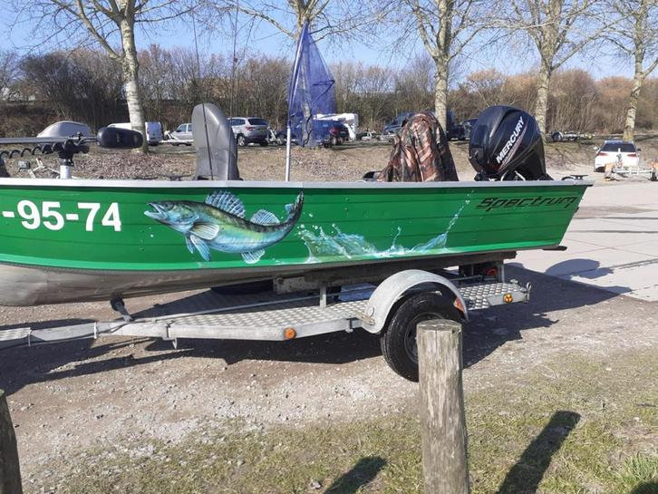 Quicksilver boot te koop, Sports nautiques & Bateaux, Bateaux de pêche & à console, Utilisé, 10 à 30 ch, 3 à 6 mètres, Essence