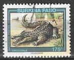 Burkina Faso 1995 - Yvert 914 - Krokodil (ST), Verzenden, Gestempeld