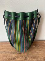 Meerkleurige Taburin GM Delvaux, Envoi, Utilisé, Vert, Sac à main