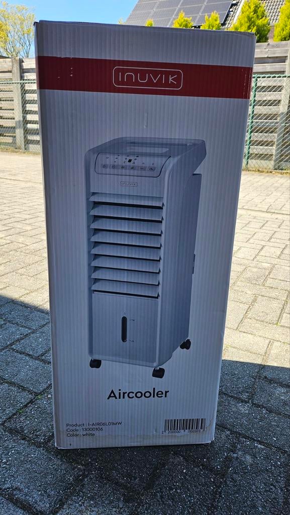 Aircooler in nieuwstaat, Timer, 3 snelheden of meer, Ophalen of Verzenden, Staande ventilator