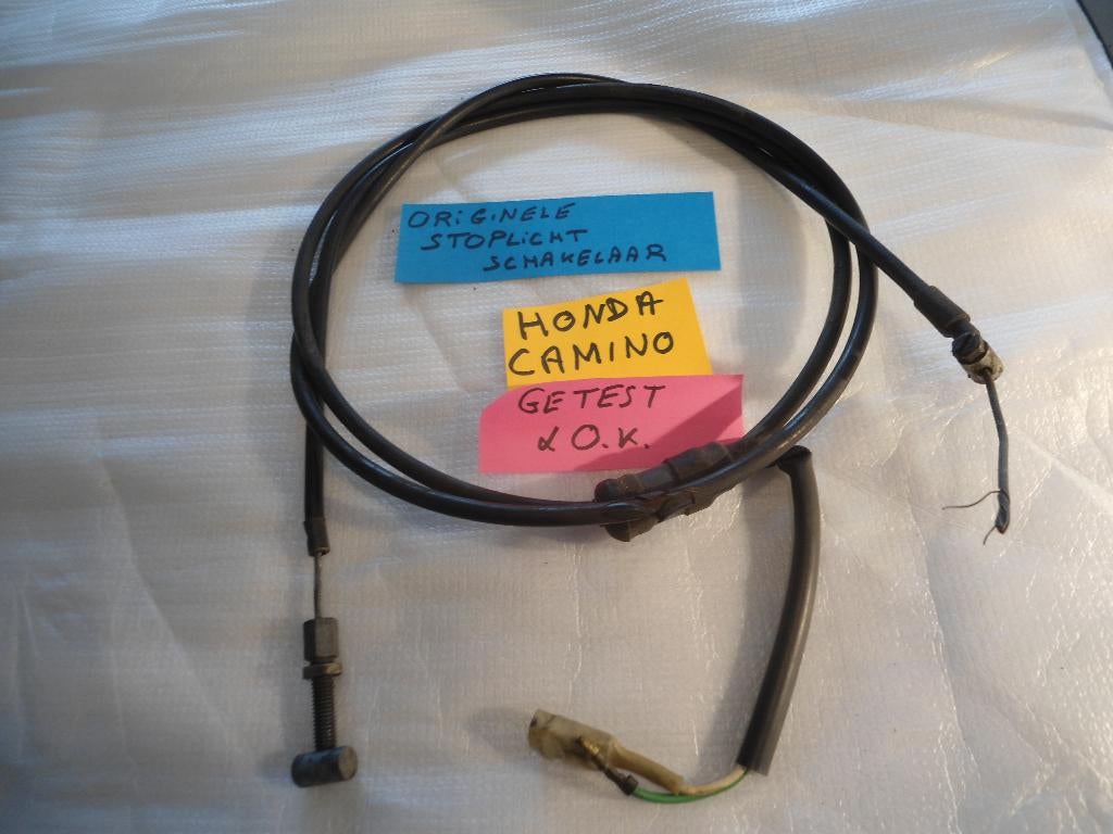 Honda camino : origineel stoplicht schakelaar, getest & OK, Ophalen, Zo goed als nieuw, Overige typen, Honda Camino
