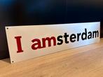 I AMSTERDAM EMAILLEBORD XL 100X25, Ophalen of Verzenden