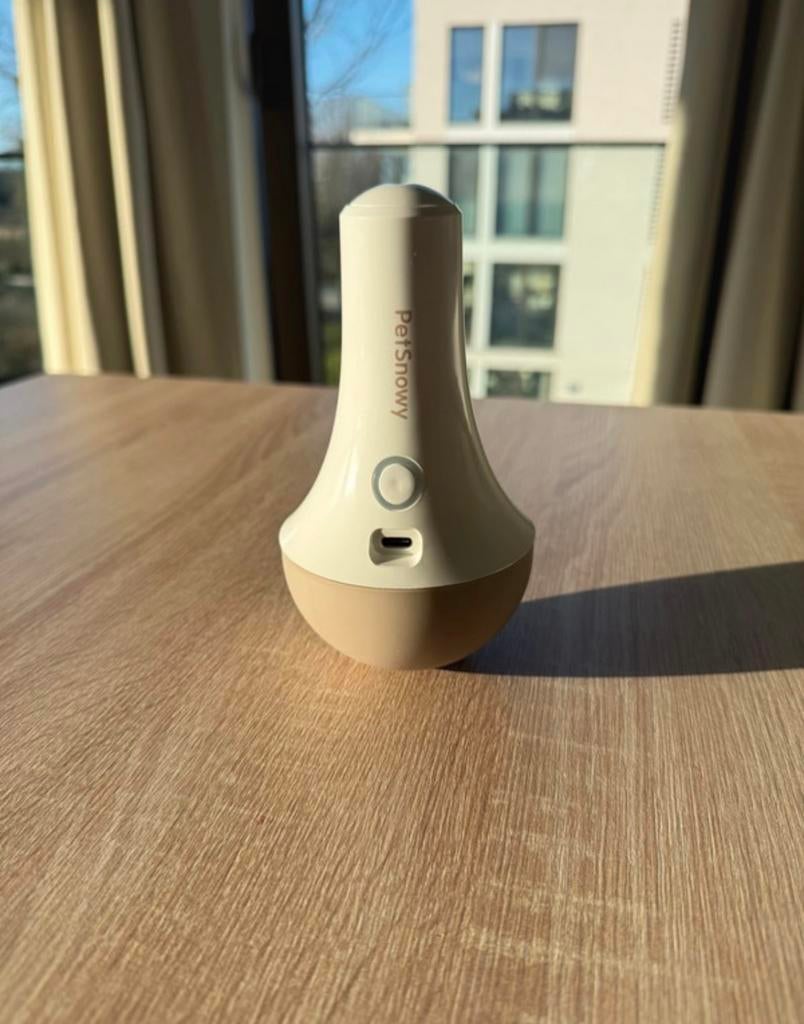 PetSnowy automatische interactief kattenspeeltje, Animaux & Accessoires, Jouets pour chats, Comme neuf, Tige de jeu, Enlèvement ou Envoi