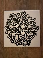 Tegel opdruk keith Haring, Antiek en Kunst, Kunst | Litho's en Zeefdrukken, Ophalen of Verzenden