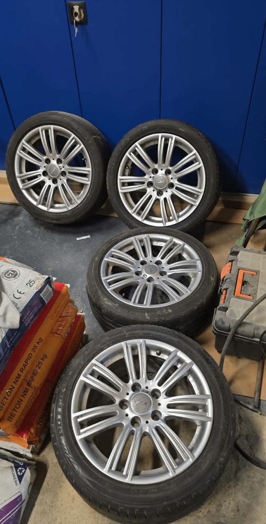 4 Jantes bmw serie 1 M 17", Enlèvement, 17 pouces, Jante(s)