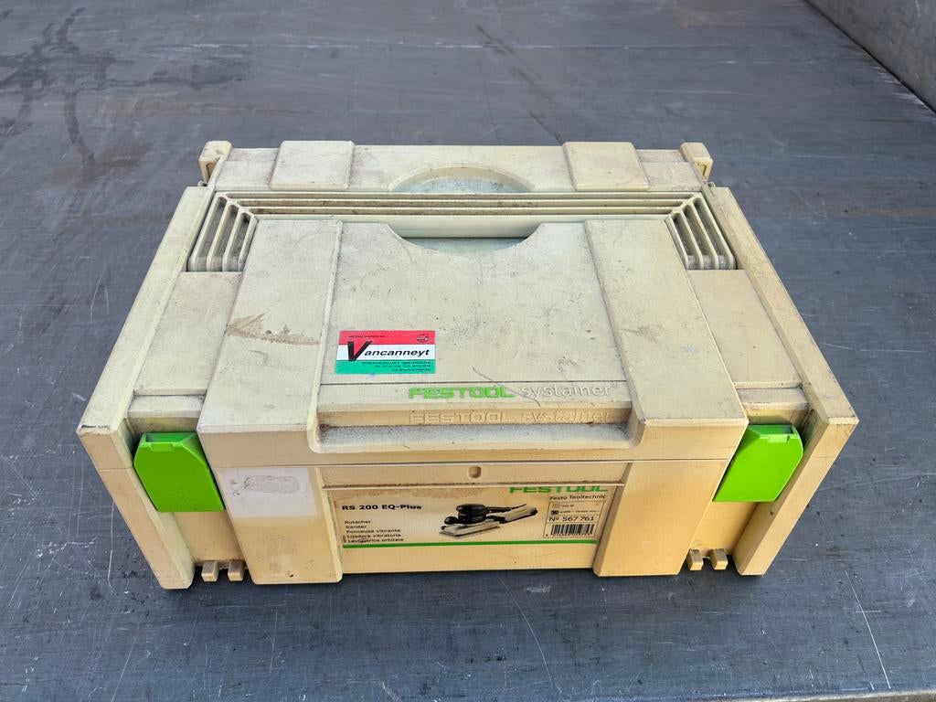 Festool schuurmachine te koop, Doe-het-zelf en Bouw, Gereedschap | Schuurmachines, Ophalen, Gebruikt, Minder dan 600 watt, Vlakschuurmachine