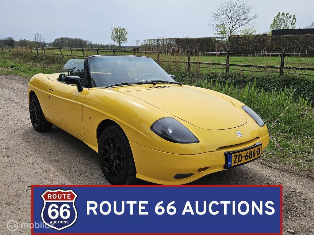 Fiat Barchetta | 1995 | Route 66 Auctions, Auto's, Zwart, Bedrijf, Handgeschakeld, Overige carrosserie